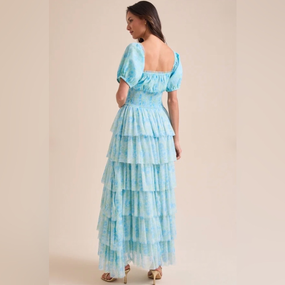 NWT Altar’d State Jane Floral Maxi Dress - Picture 5 of 6